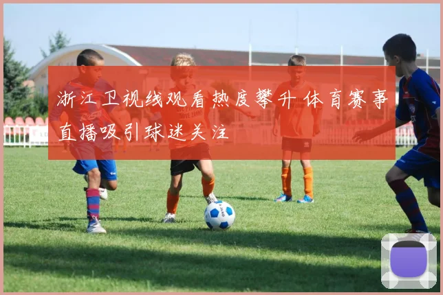 浙江卫视线观看热度攀升 体育赛事直播吸引球迷关注